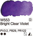 Akvarelová barva Mijello 15ml – 553 Bright Clear Violet - 