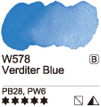 Akvarelová barva Mijello 15ml – 578 Verditer Blue - 