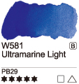 Akvarelová barva Mijello 15ml – 581 Ultramarine Light - 