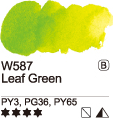 Akvarelová barva Mijello 15ml – 587 Leaf Green - 