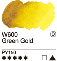 Akvarelová barva Mijello 15ml – 600 Green Gold - 