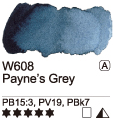 Akvarelová barva Mijello 15ml – 608 Payne’s Grey - 