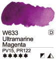 Akvarelová barva Mijello 15ml – 633 Ultramarine Magenta - 