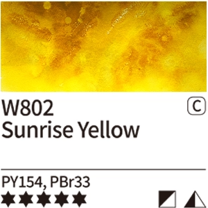 Akvarelová barva Mijello Tourmaline 15ml – 802 Sunrise Yellow - 