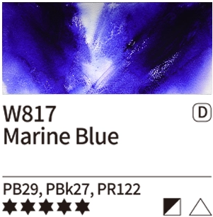 Akvarelová barva Mijello Tourmaline 15ml – 817 Marine Blue - 