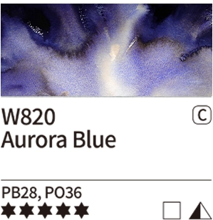 Akvarelová barva Mijello Tourmaline 15ml – 820 Aurora Blue - 