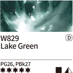 Akvarelová barva Mijello Tourmaline 15ml – 829 Lake Green - 