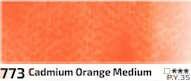 Akvarelová barva Rosa 2,5ml – 773 cadmium orange medium - 