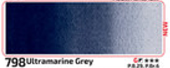 Akvarelová barva Rosa 2,5ml – 798 Ultramarine Grey - 
