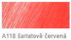 Akvarelová pastelka AD – 118 Scarlet red - 