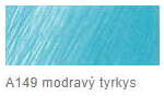 Akvarelová pastelka AD – 149 Bluish Turquoise - 