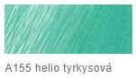 Akvarelová pastelka AD – 155 Helio Turquoise - 