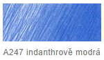 Akvarelová pastelka AD – 247 Indianthrene Blue - 