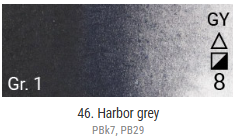 Akvarelové barvy Grand Godet – 46 Harbour Grey - 