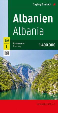 Albánie 1:400 000 / automapa - neuveden