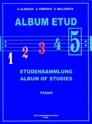 Album etud V - Eliška Kleinová,Eva Müllerová,A. Fišerová