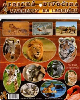 Magnetky Africká divočina - Kol. autorů