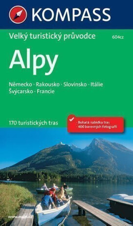 Alpy - Velký turistický průvodce 604cz - neuveden
