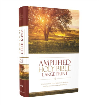Amplified Holy Bible, Large Print, Hardcover - 
