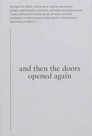 and then the doors opened again - 
