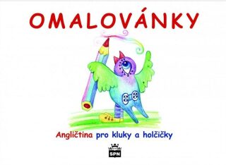Anglické písničky pro kluky a holčičky - Omalovánky - Marcela Kořínková,Kateřina Kvačková