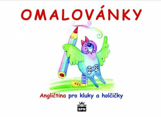 Anglické písničky pro kluky a holčičky - Omalovánky - Marcela Kořínková,Kateřina Kvačková