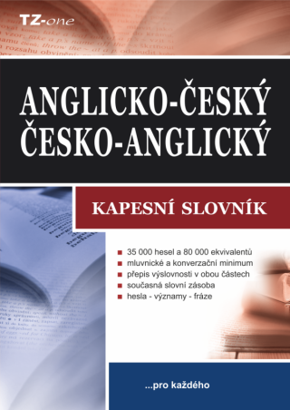 Anglicko-český / česko-anglický kapesní slovník -  kolektiv autorů TZ-one