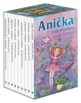 Anička - Devět příběhů - dárkový box (komplet) - Ivana Peroutková