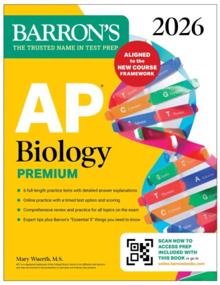 AP Biology Premium, 2026: Prep Book with 6 Practice Tests + Comprehensive Review + Online Practice - Mary Wuerth