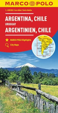 Argentina, Chile, Uruqay 1:4M - neuveden