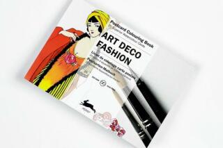 Art Deco Fashion: Postcard Colouring Book - Pepin van Roojen