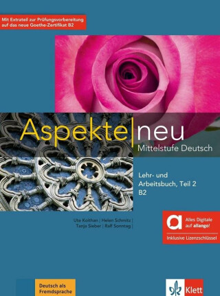 Aspekte neu B2 – Hybride Ausgabe – Lehr./Arbeitsbuch Teil 2 + MP3 allango.net + Lizenz (24 Monate) - Ute Koithan