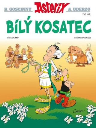 Asterix 40 - Bílý kosatec - René Goscinny,Fabcaro