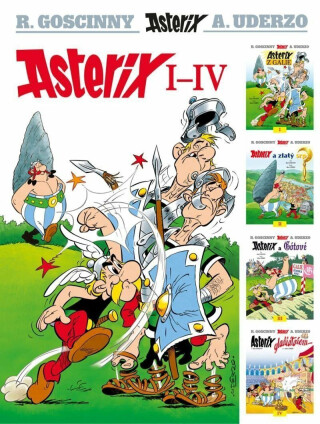 Asterix I-IV - René Goscinny,Honza Dědek,Albert Uderzo
