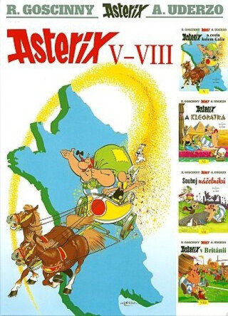 Asterix V-VIII - René Goscinny,Honza Dědek,Albert Uderzo