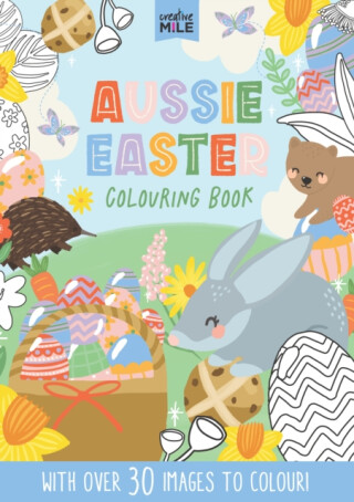 Aussie Easter Colouring Book - Creative Mile