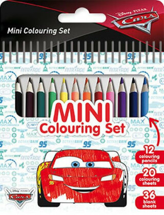 Auta - Mini set s pastelkami - neuveden