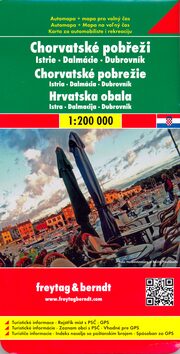 AK 7403 Chorvatské pobřeží 1:200 000 - neuveden