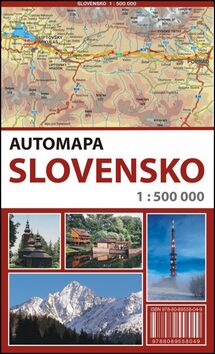 Automapa Slovensko 1 : 500 000 - 