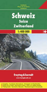 AK 0301 Švýcarsko 1:400 000 / automapa - neuveden