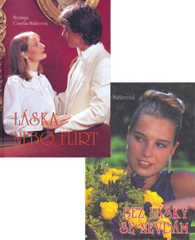 Balíček 2ks Láska nebo flirt + Bez lásky se nevdám - Hedwiga Courths-Mahlerová