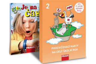 Balíček Procvičovací karty 2 a Čti+ Je na čase - kolektiv autorů