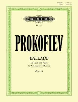 Ballade for Cello and Piano Op. 15 - 
