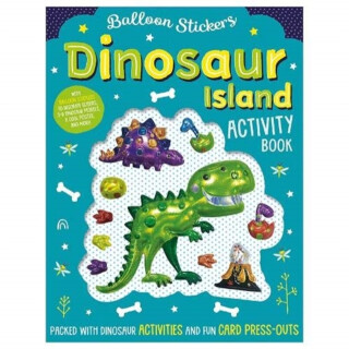 Balloon Sticker Activity Books - Dinosaur Island - 