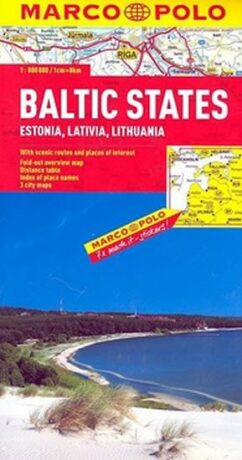 Baltské státy/mapa 1:800T MD - neuveden