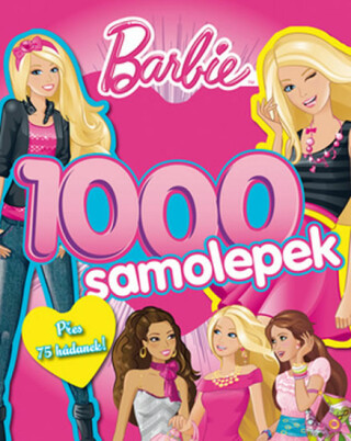 Barbie 1000 samolepek - Mattel