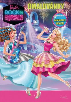 Barbie in Rock n´Royals Omalovánky - Mattel