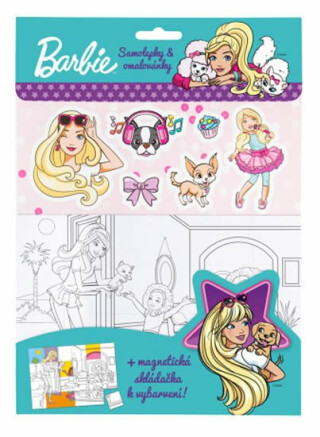 Barbie set - zelená, magnetky - neuveden