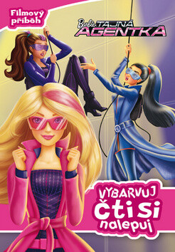 Barbie Tajná agentka Vybarvuj a čti - Mattel
