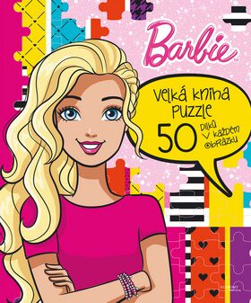 Barbie Velká kniha puzzle - autora nemá